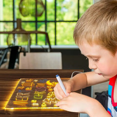 LED Acrylic Message Board with Pens