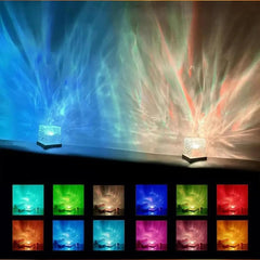 Aurora Night Light Calming Ocean Wave Glow 16-Color