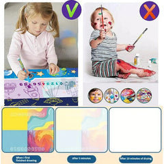 Reusable Magic Water Doodle Mat for Kids